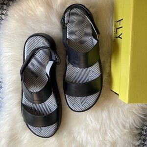FLY London leather sandals BNIB
